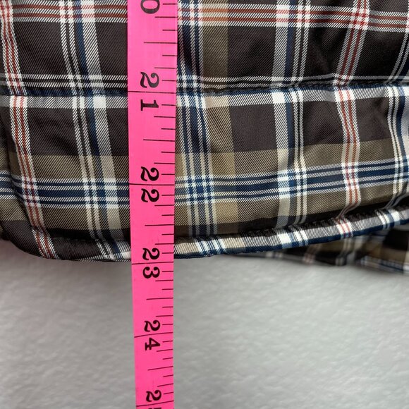 Ariat Womens Plaid Quilted Camden Riding Vest - Zip Up. Size M - Picture 8 of 9